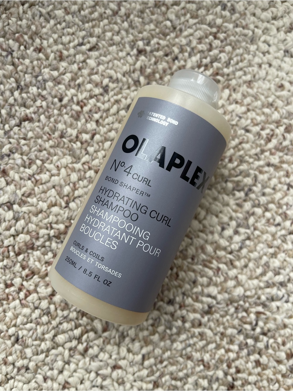OLAPLEX Hydrating Curl Shampoo & Conditioner Bottles - Cream and Black Accents - Picture 2 of 4